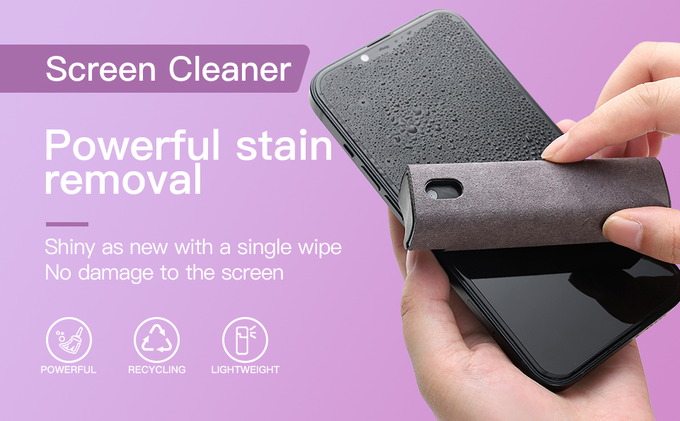 CUIUD Screen Cleaner: Powerful Stain Removal, Shiny as New with Single Wipe