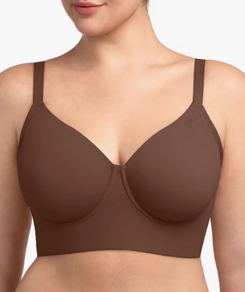 HSIA Minimizer Longline Bra front view