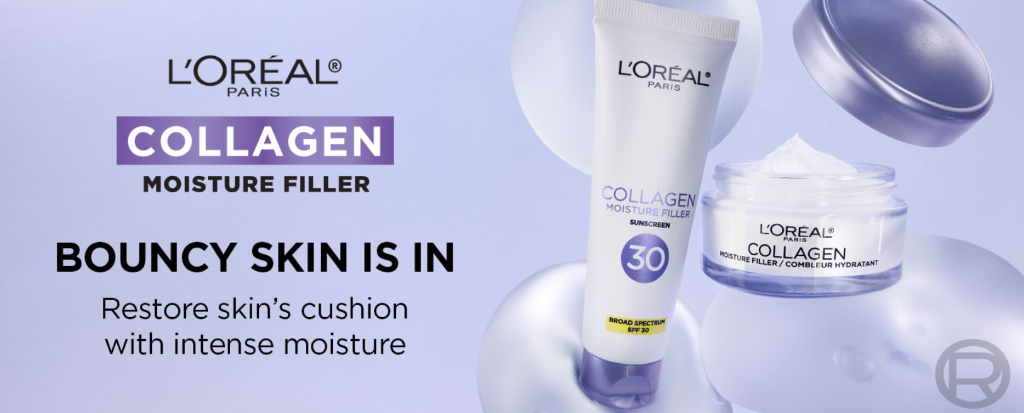 L'Oreal Paris Collagen Bouncy Skin Is In Banner
