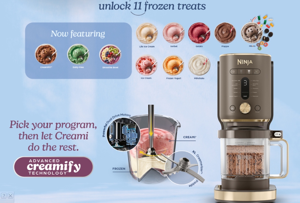 Unlock 11 Frozen Treats Program Overview and Creamerizer Paddle