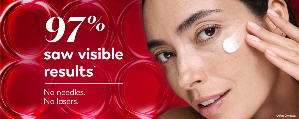 Olay Regenerist 97% Saw Visible Results Clinical Trial Banner