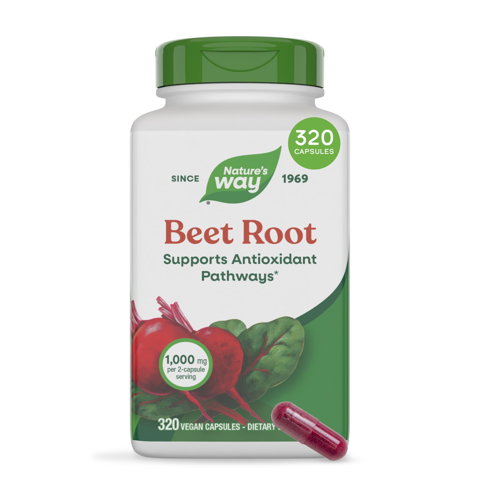 Nature's Way Beet Root Capsules (500mg)