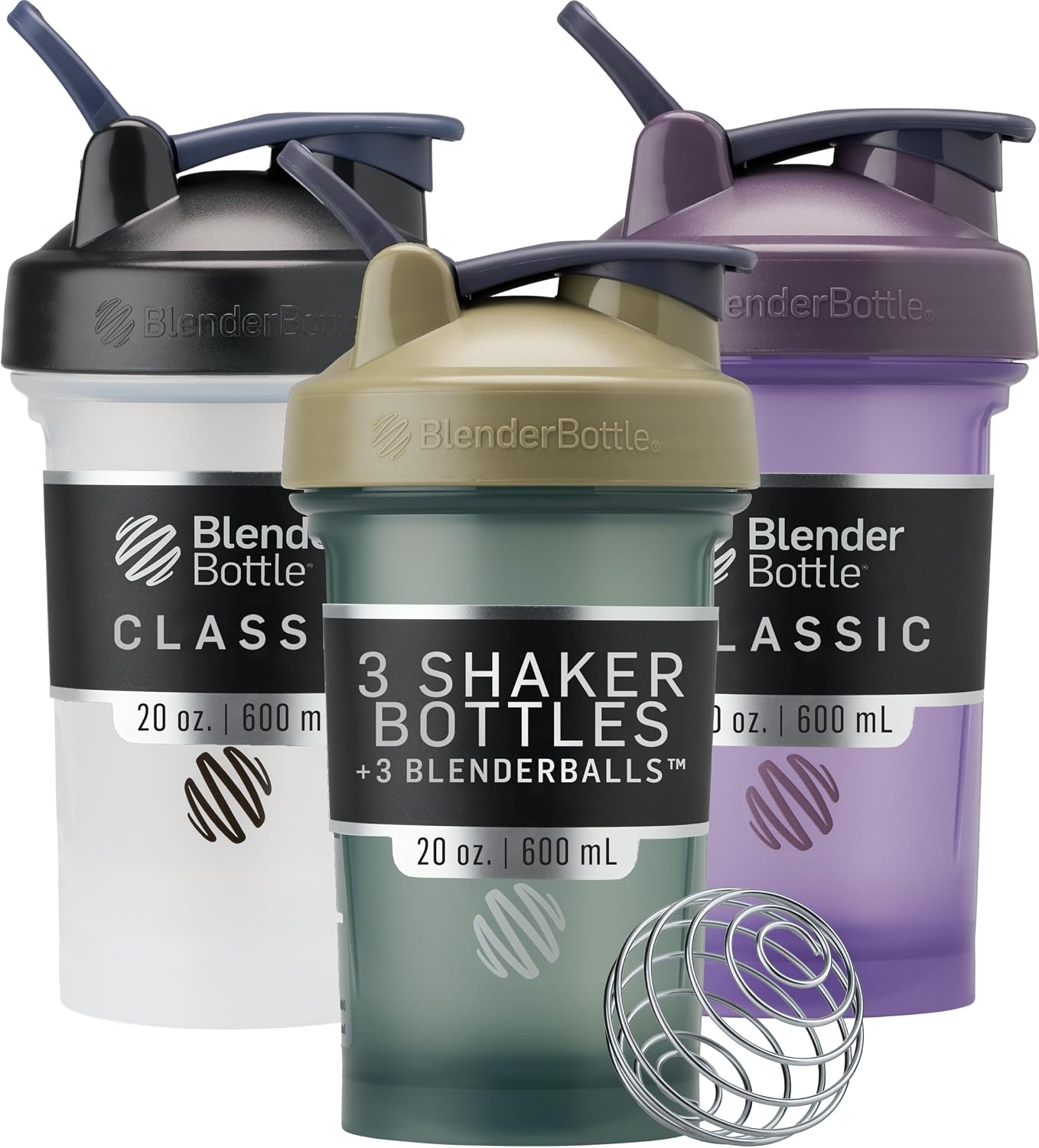 BlenderBottle Classic V2 Shaker Bottle 20oz