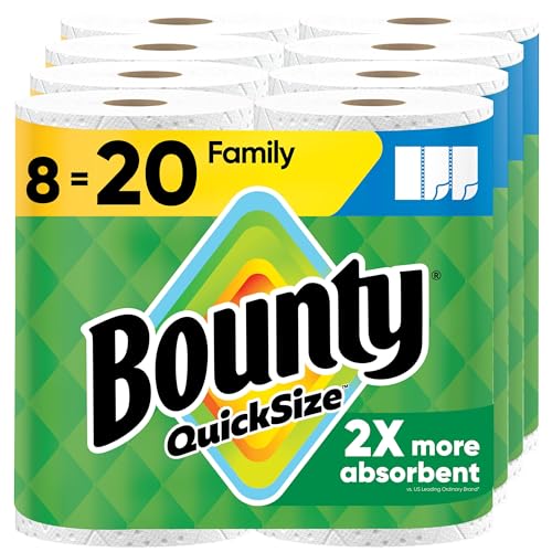 Bounty Quick-Size Paper Towels (Family Rolls, 16 Count)