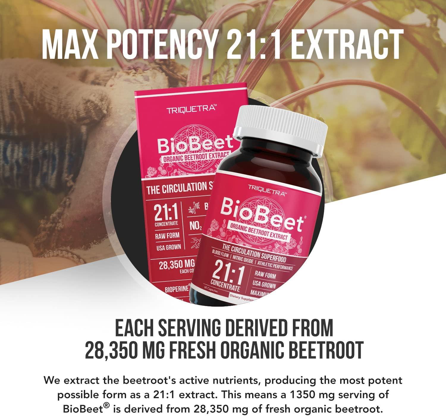 BioBeet Max Strength Beet Root 21:1 Extract