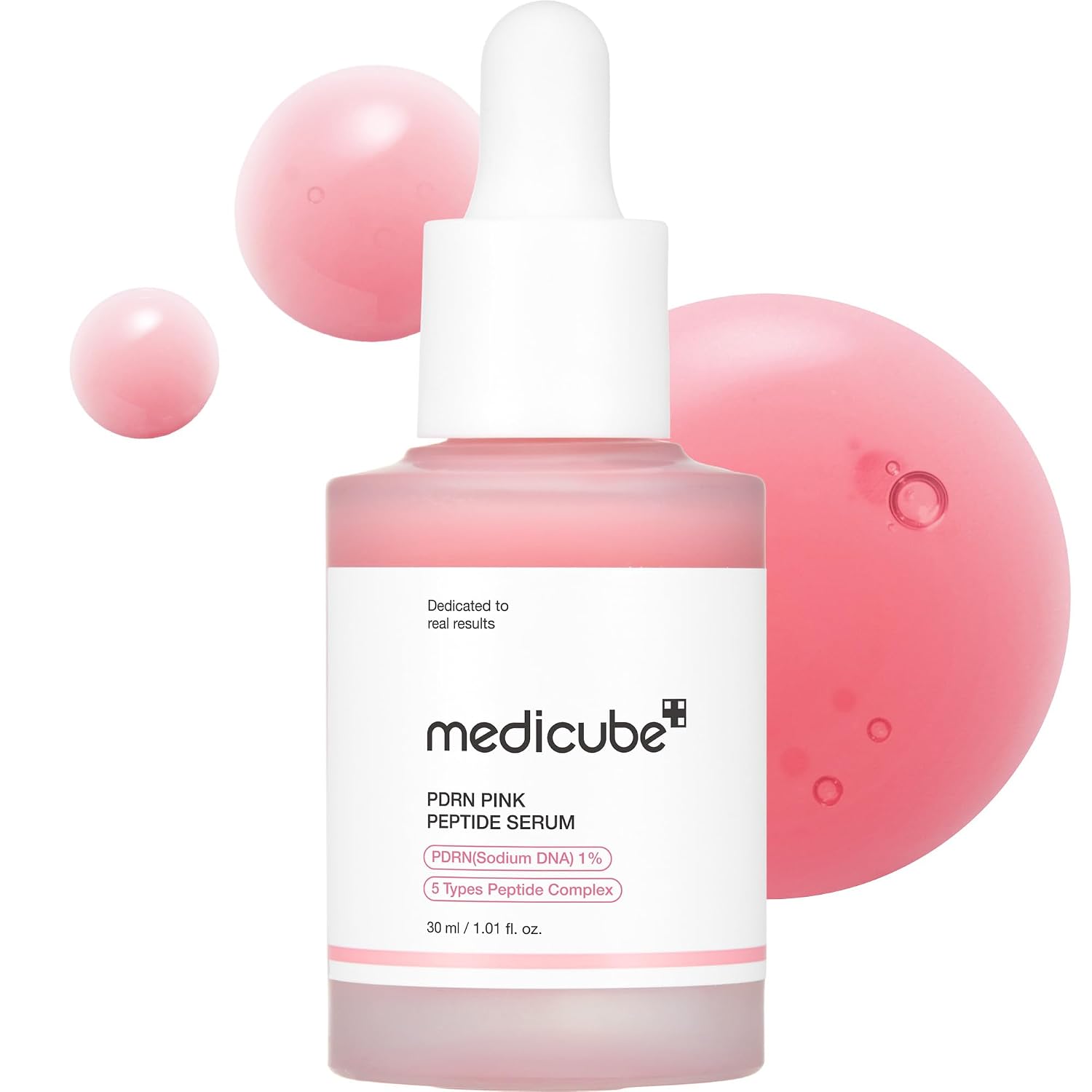medicube PDRN Pink Peptide Serum with Salmon DNA (30ml / 1.01 Fl Oz)
