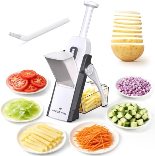 ONCE FOR ALL Safe Mandoline Slicer