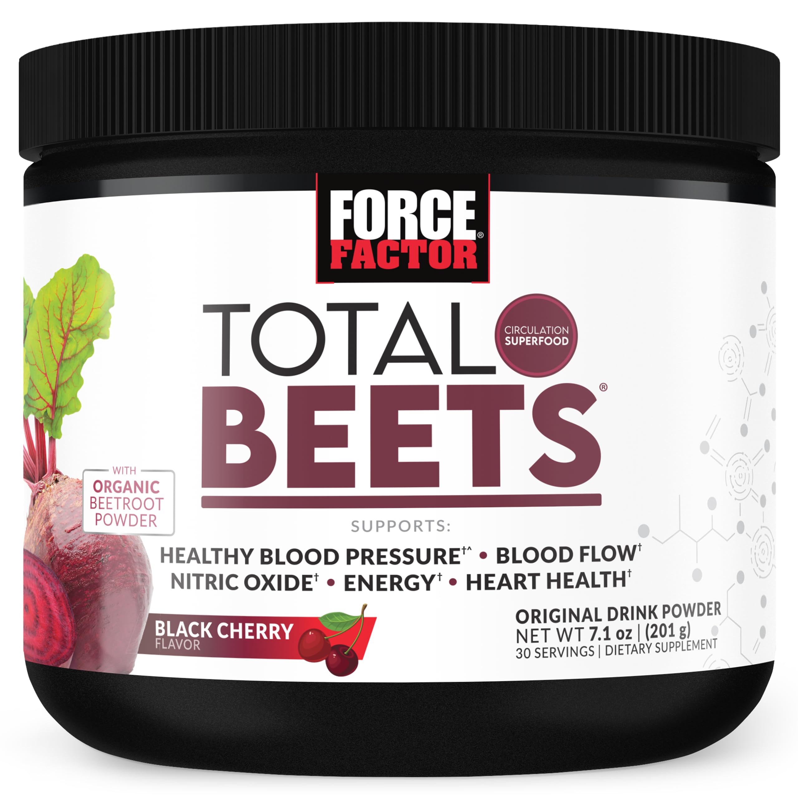 Force Factor Total Beets Drink Mix (Berry Flavor)